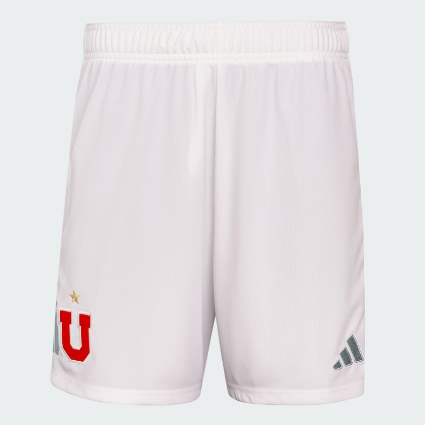 Short Visita Universidad de Chile 2024 Blanco adidas adidas Chile