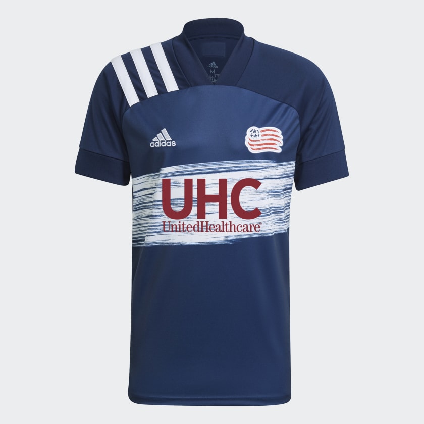 Adidas Women's New England Revolution 2023 Secondary Replica Defiance Jersey, Large, White