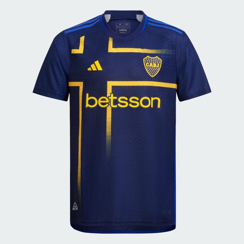 adidas Camiseta Tercer Uniforme Authentic Boca Juniors 24 25 Azul adidas Argentina