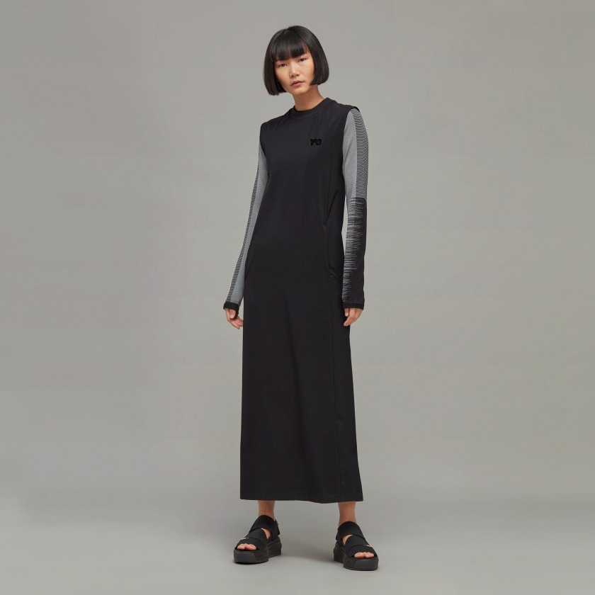 Adidas Vestidos negras on sale