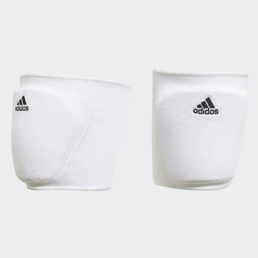 adidas 5 Inch Volleyball Kneepads White Free Shipping with
