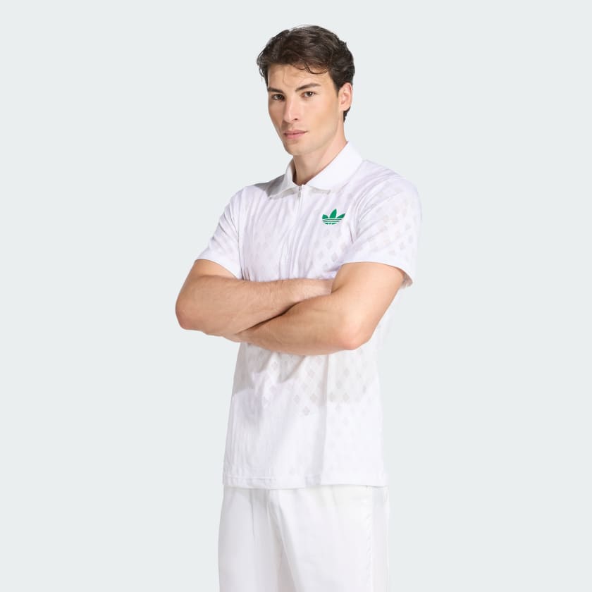 adidas Tennis Pro Climacool+ FreeLift Polo Shirt - White