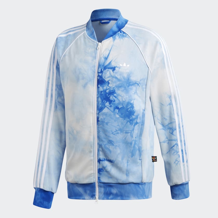 adidas Pharrell Williams Hu Holi SST Track Jacket - Blue | adidas Turkey