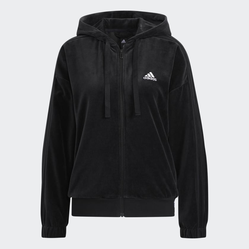 Adidas velvet discount jacket
