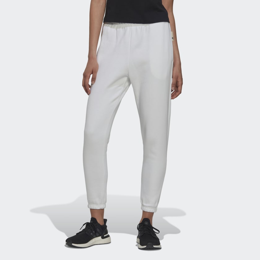 adidas Studio adidas | Regular Fit Pants Women\'s US Lifestyle White - | Lounge