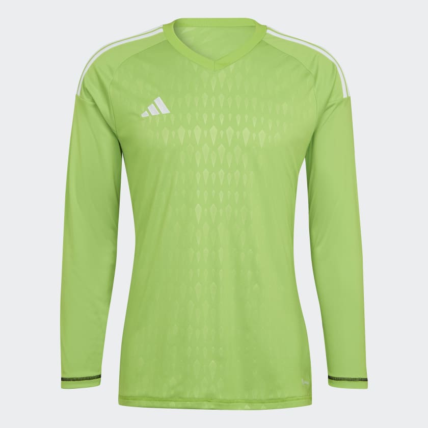 adidas Tiro 23 Competition Long Sleeve Goalkeeper Jersey Green adidas UK
