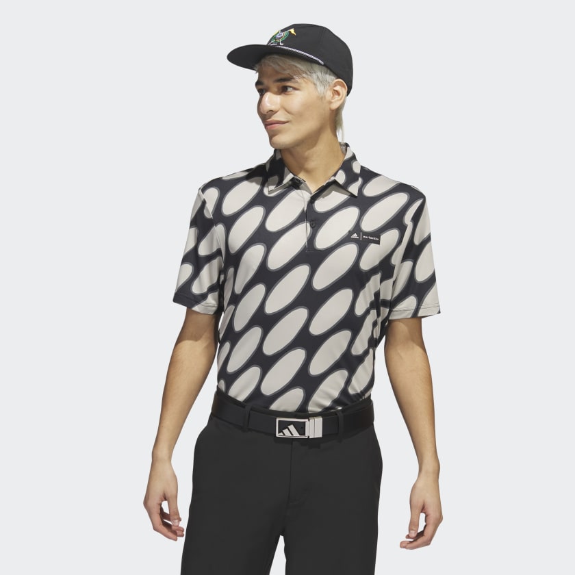 adidas Marimekko Golf Polo Shirt - Black | adidas Malaysia