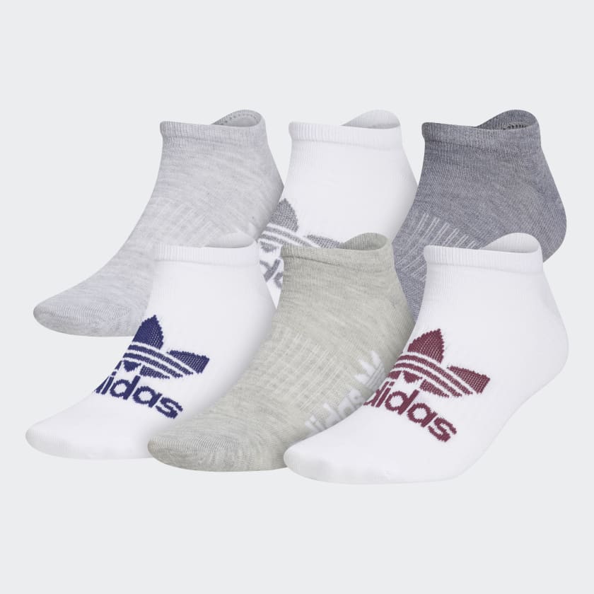 adidas Classic Superlite No-Show Socks 6 Pairs - Multicolor | Men's ...