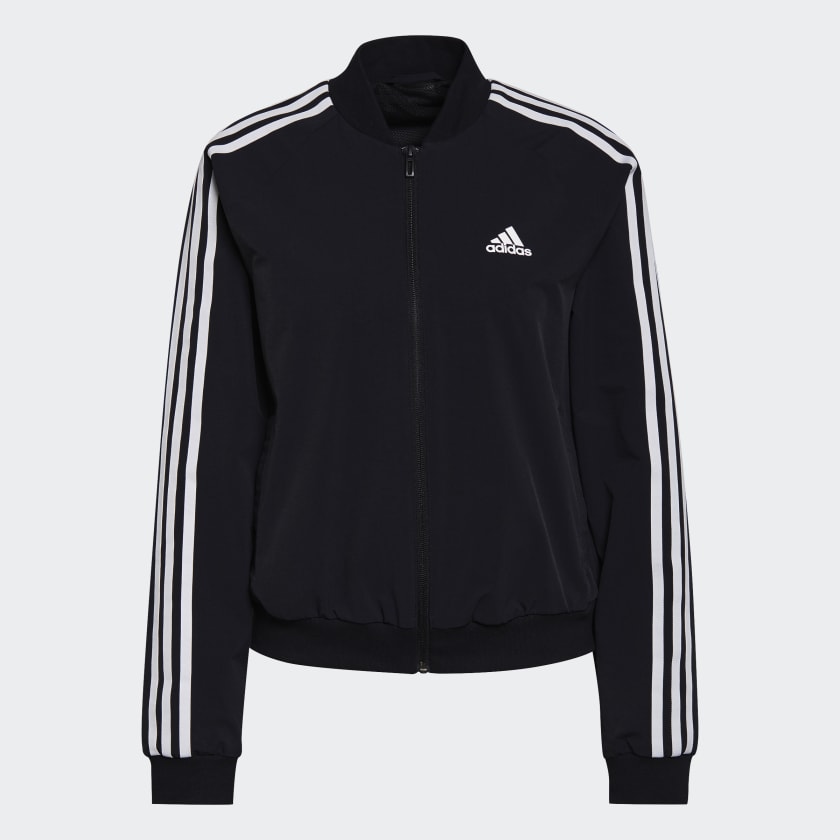 Adidas essentials track jacket hot sale