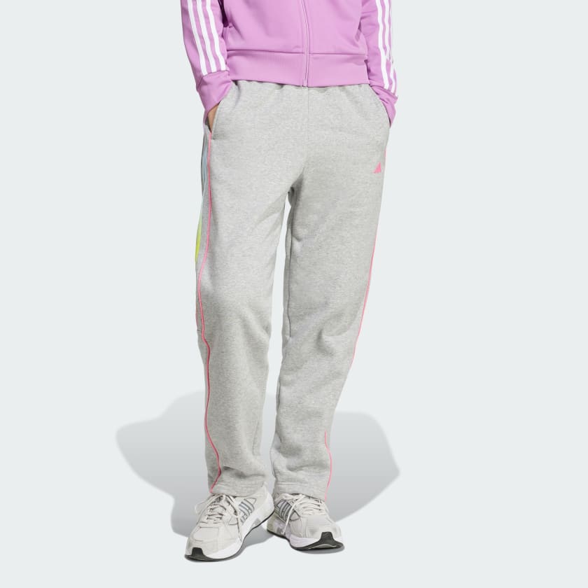 ボトムスその他 adidas HOUSE OF TIRO STELLA 3S FLEECE PANTS JJ3135 아디다스 HOUSE OF TIRO 스텔라 3S 플리스 팬츠 - Grey | adidas