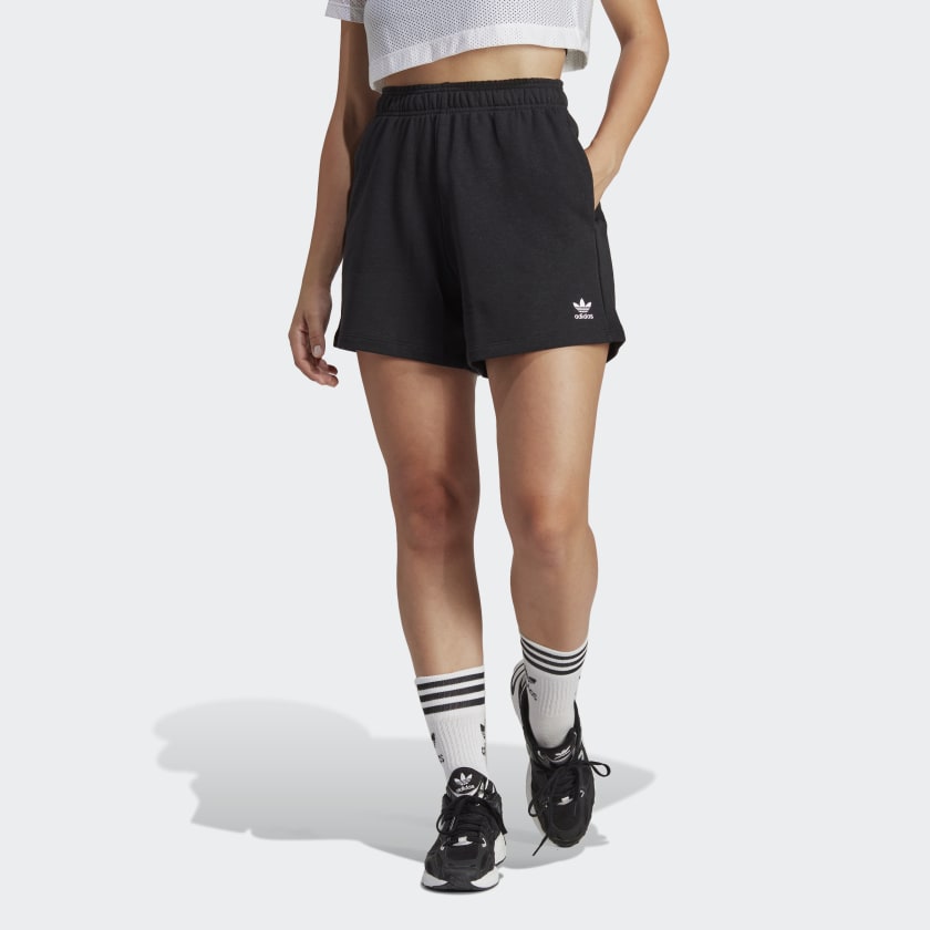 adidas Essentials+ Made - Shorts Switzerland with adidas | Schwarz Hemp