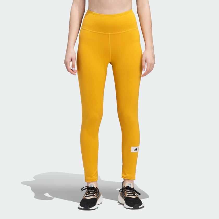 adidas LONG LEGGINGS Yellow adidas India