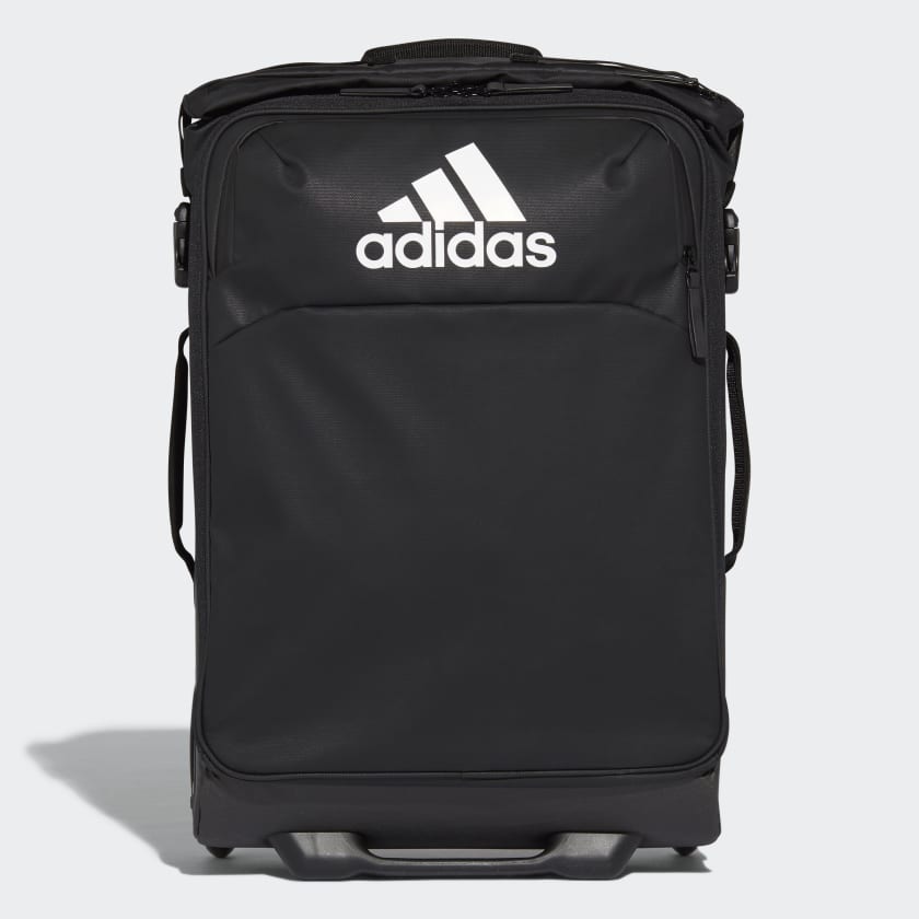 Bolsa ruedas pequeña negra | adidas