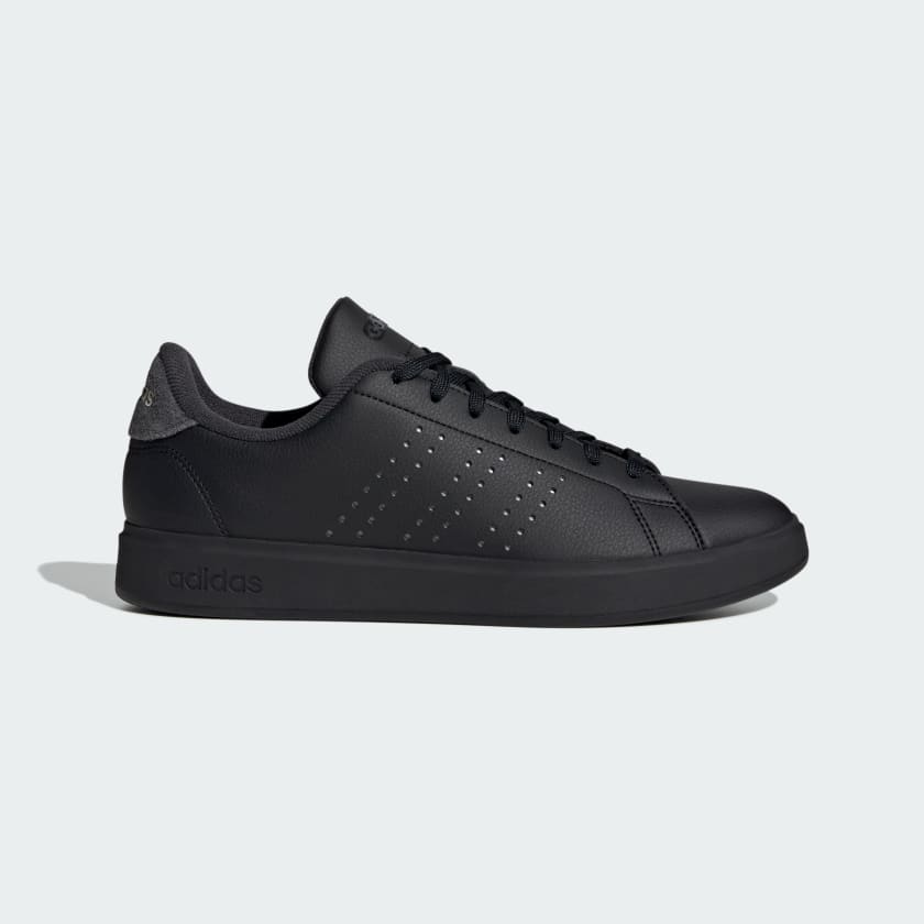 Black on black adidas sales