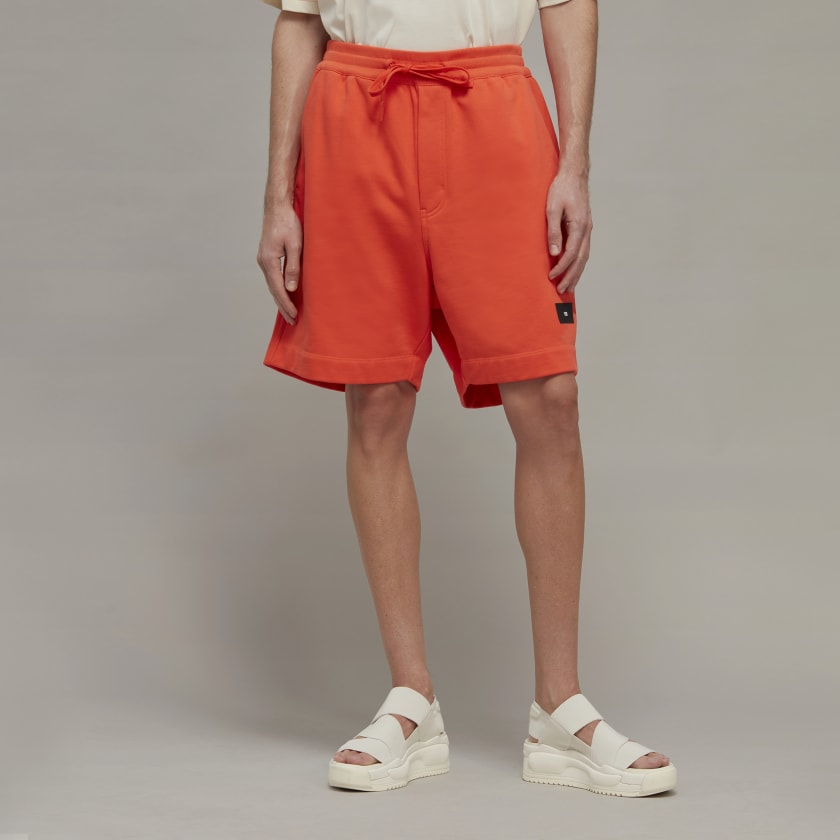 adidas Y-3 Organic Cotton Terry US Lifestyle Shorts - | Men\'s adidas | Red