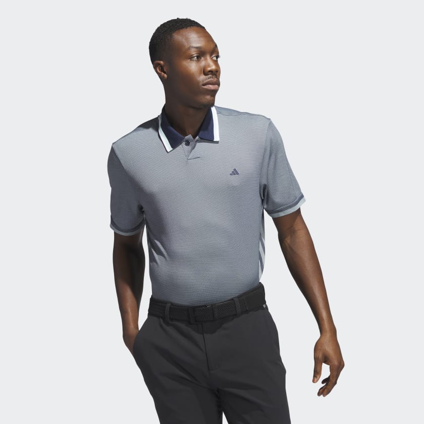 adidas Ultimate365 PRIMEKNIT Golf Polo Shirt - Blue | Men's Golf | adidas US