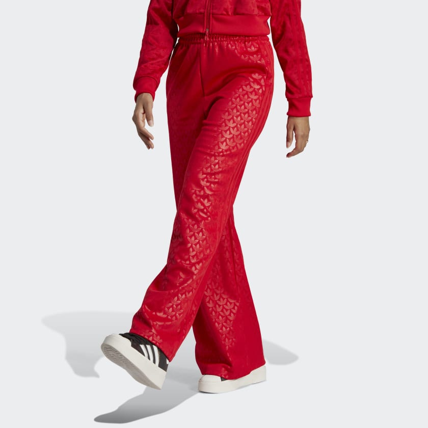 Adidas Women's Track Pants (Vivid Red, Size XL), Women's