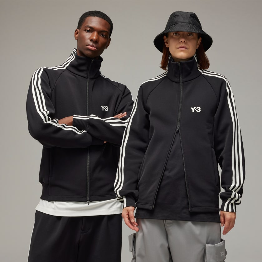 Adidas 3 stripe track top new arrivals