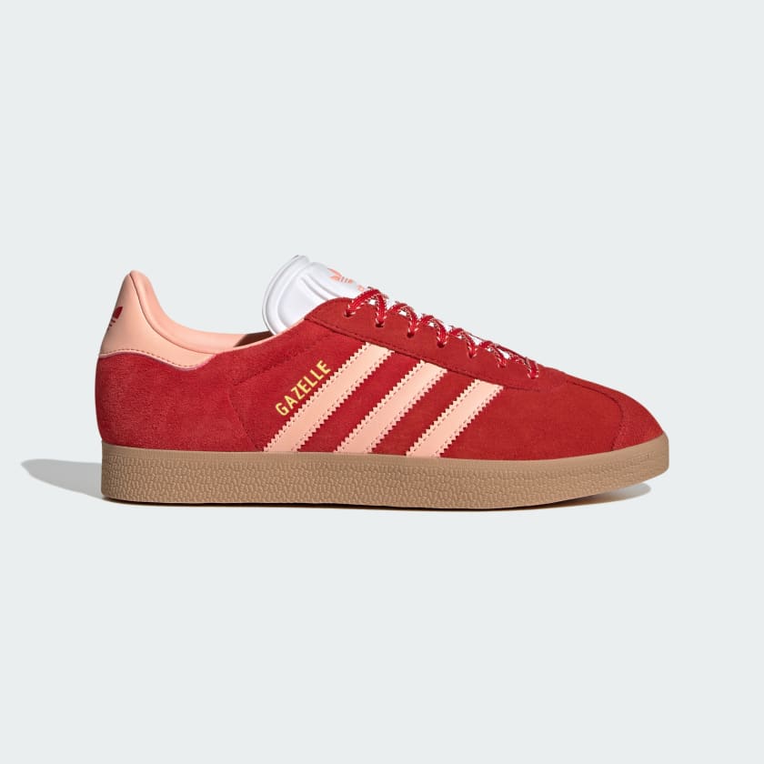 adidas Gazelle Shoes Red Free Shipping with adiClub adidas US