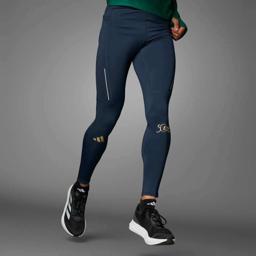 adidas BMW Berlin Marathon 2024 Long Leggings Blue adidas Belgium