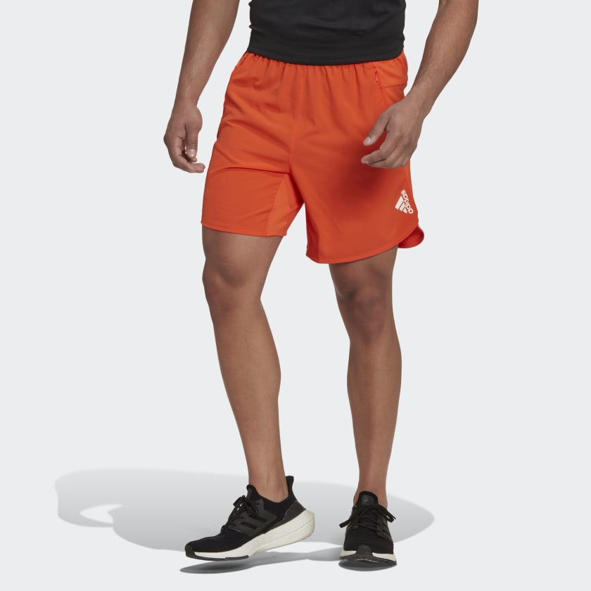 Gom Postcode zegen adidas Designed for Training Shorts - Orange | Men's Training | adidas US
