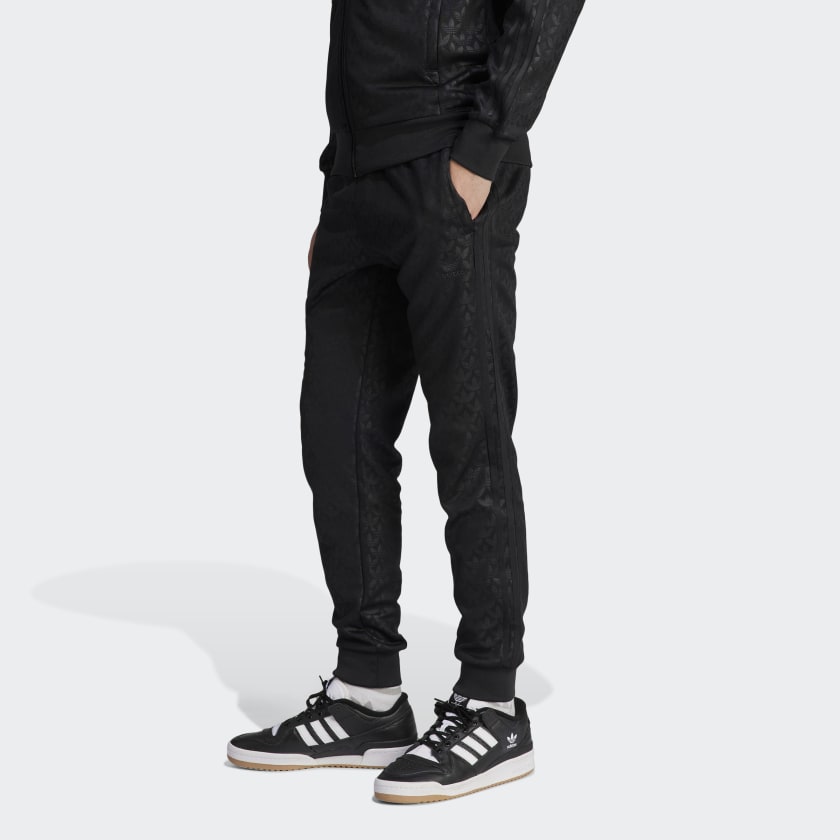 adidas Adicolor Graphics Monogram SST Track Pants - Black | Men\'s Lifestyle  | adidas US