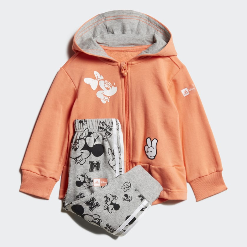 adidas Pants con sudadera con capucha Disney Minnie Mouse Naranja adidas Mexico
