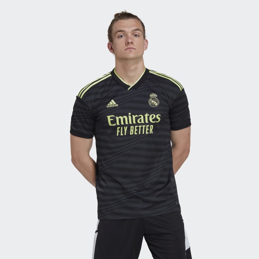 Black adidas Real Madrid 2023/24 Third Shirt