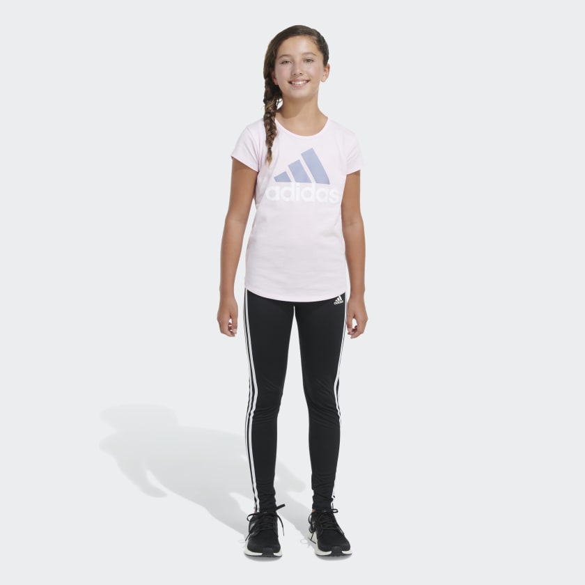 T shirt adidas best sale femme rose pale
