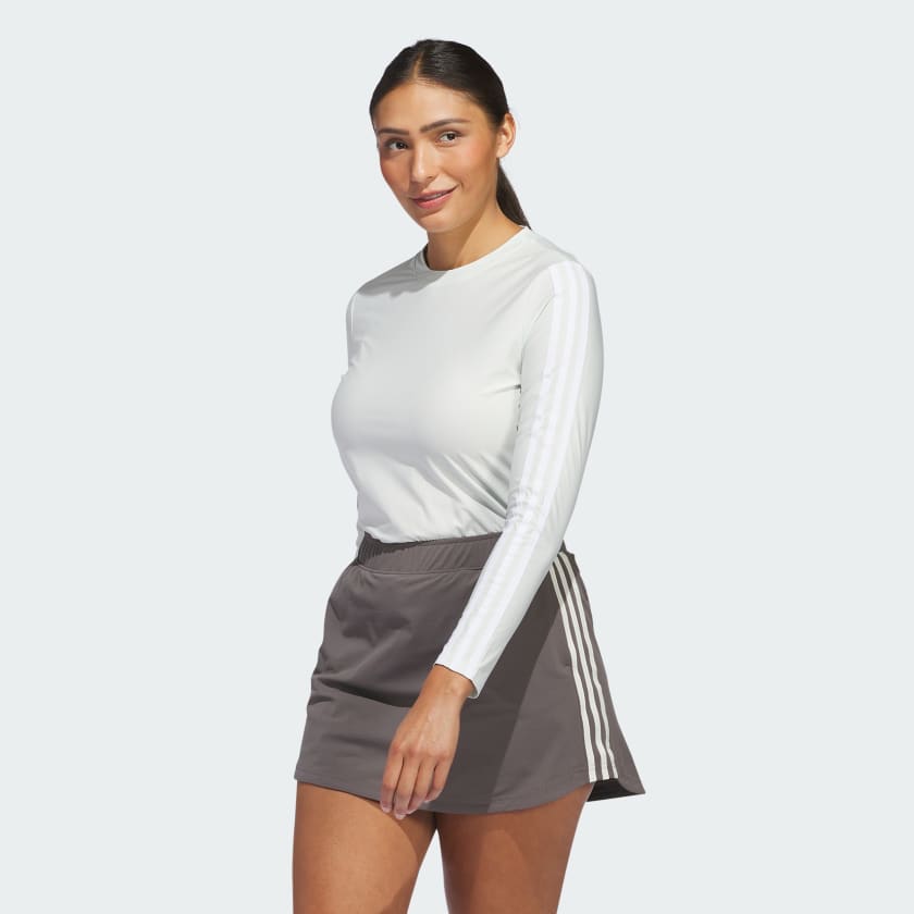Adidas long sleeve top womens green deals