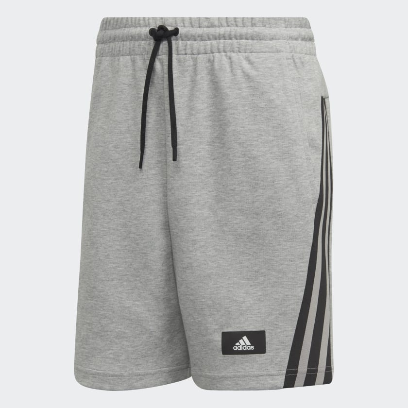 Short adidas online gris hombre