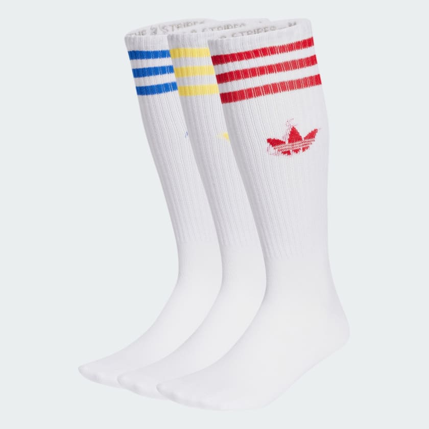 Adidas socks solid crew 2025