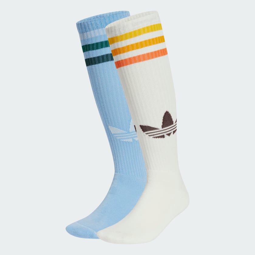 adidas Knee Sock 2 Pairs Blue adidas Finland