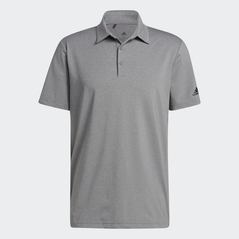 Adidas Men's Polo Shirt - Grey - M