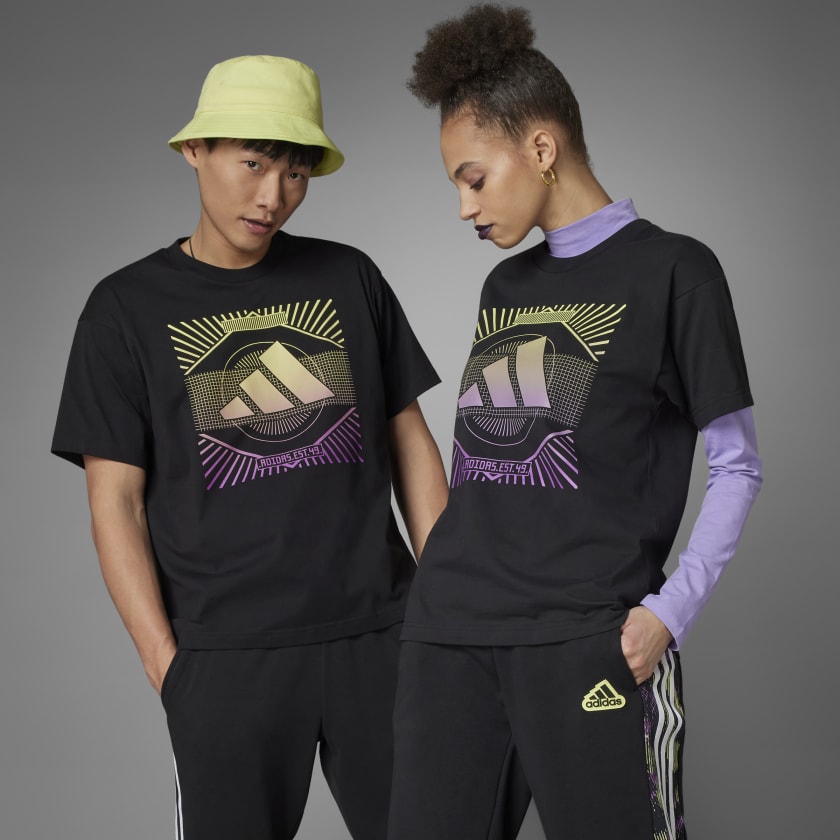adidas Future Icons Hyperpulse Graphic T-Shirt (Gender Neutral) - Black | adidas UK