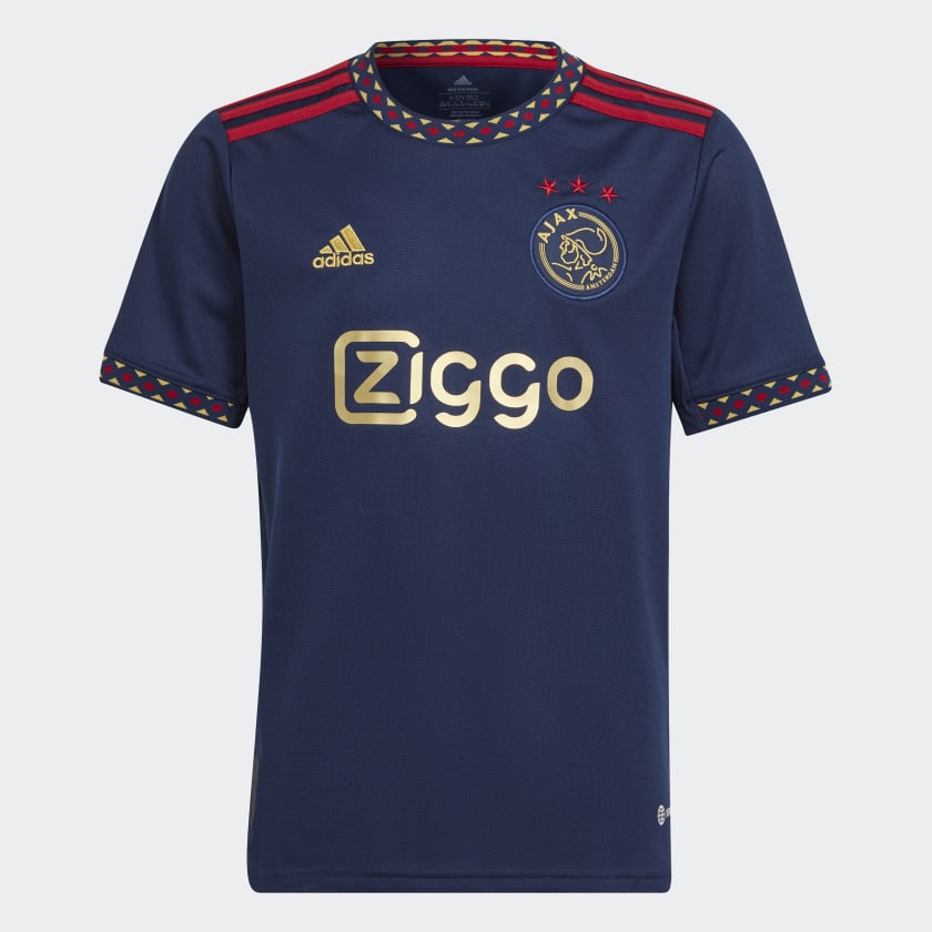 Ajax 22/23 Uitshirt - Blauw | adidas Officiële Shop