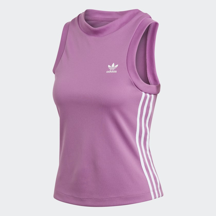 Purple adidas tank top sale