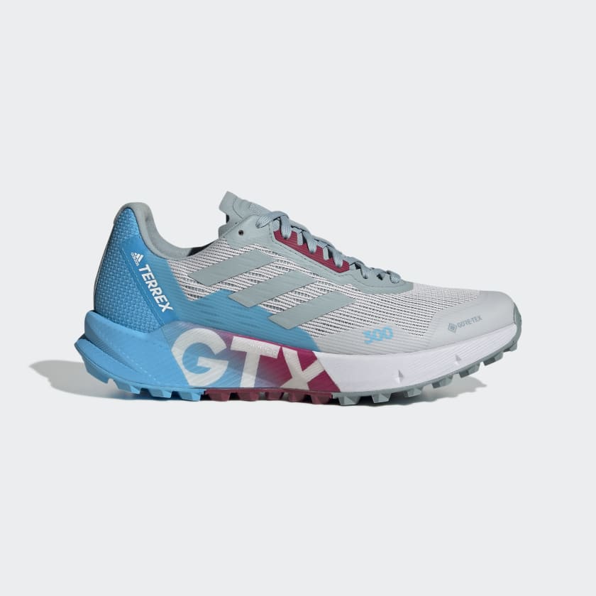 Zapatilla Terrex Agravic Flow 2.0 GORE-TEX Trail Running Gris adidas | adidas