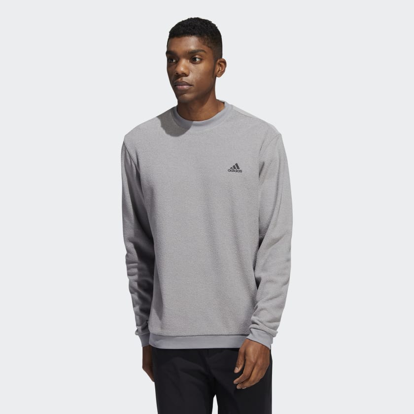 Cruel huella dactilar suicidio adidas Core Crew Sweatshirt - Grey | Men's Golf | adidas US
