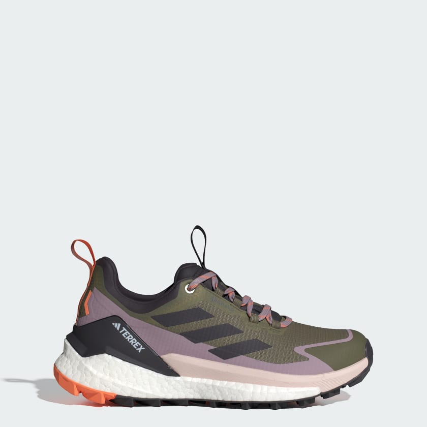adidas Terrex Free Hiker 2.0 Low Gore Tex Hiking Shoes Green Free Shipping with adiClub adidas US