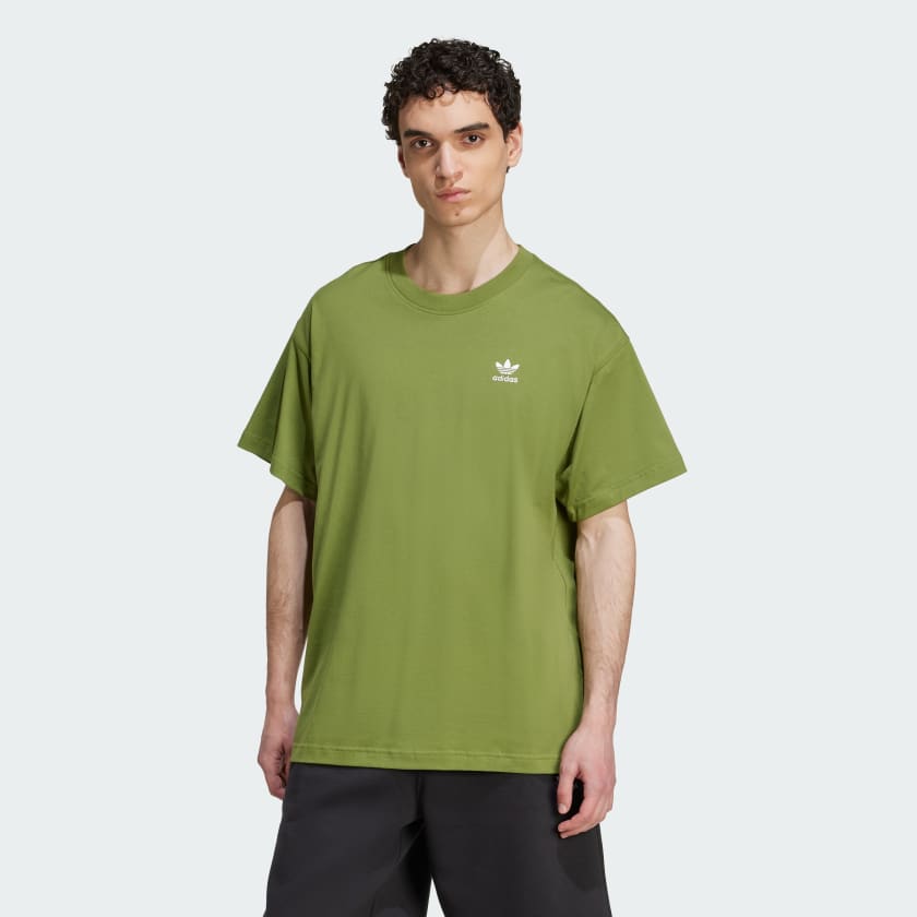 ★adidas★ Trefoil Essential Oversized Tee JD0373 adidas Trefoil Essentials Oversized Tee - White | Free