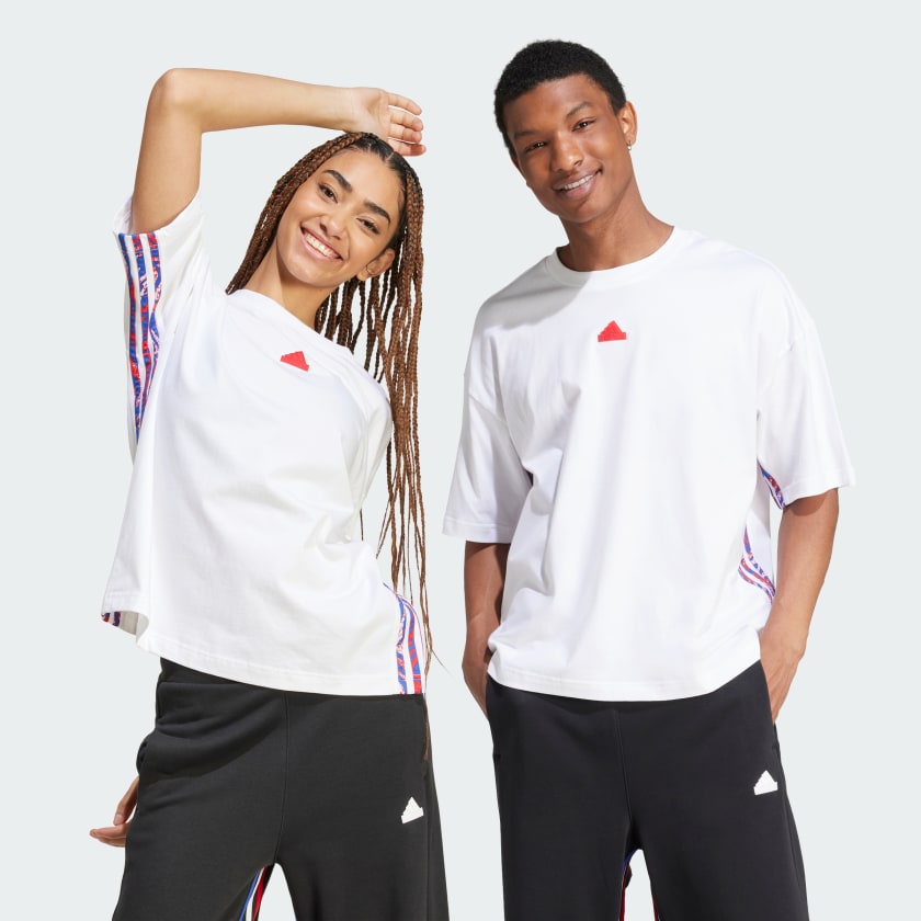 adidas Express Anti Microbial Tee Gender Neutral White adidas Thailand