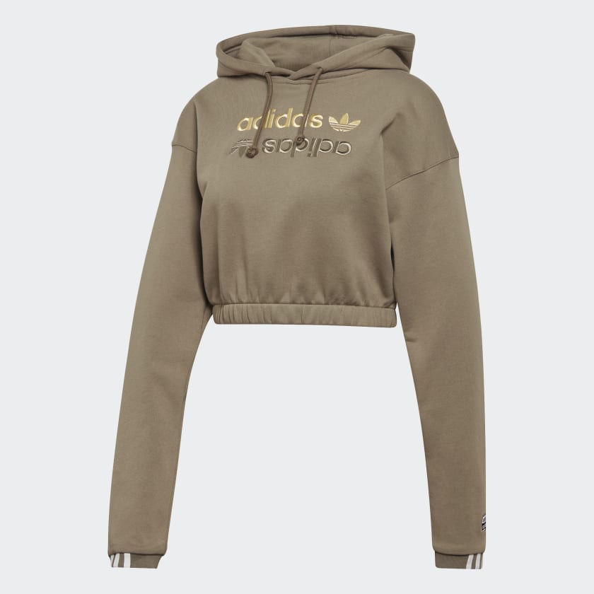 adidas R.Y.V. Hoodie Brown adidas Australia