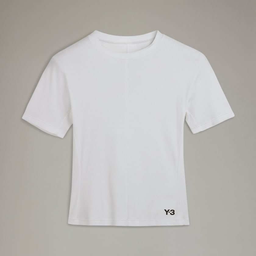 ★adidas★Y-3 LOGO SHORT SLEEVE TEE 半袖Tシャツ★追跡可 adidas Y-3 AOP Short Sleeve Tee - White | Free Shipping with