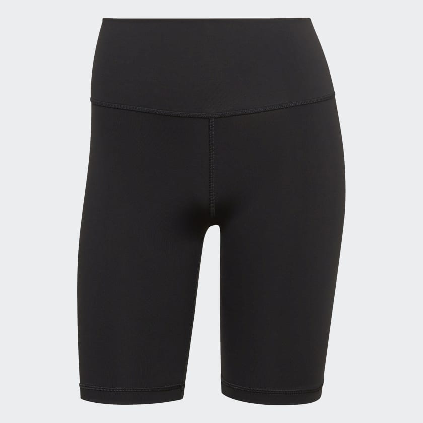 Buy Slip Shorts for Under Dresses, 2 Bike or Biker Spandex Shorts for Yoga  Workout Black at
