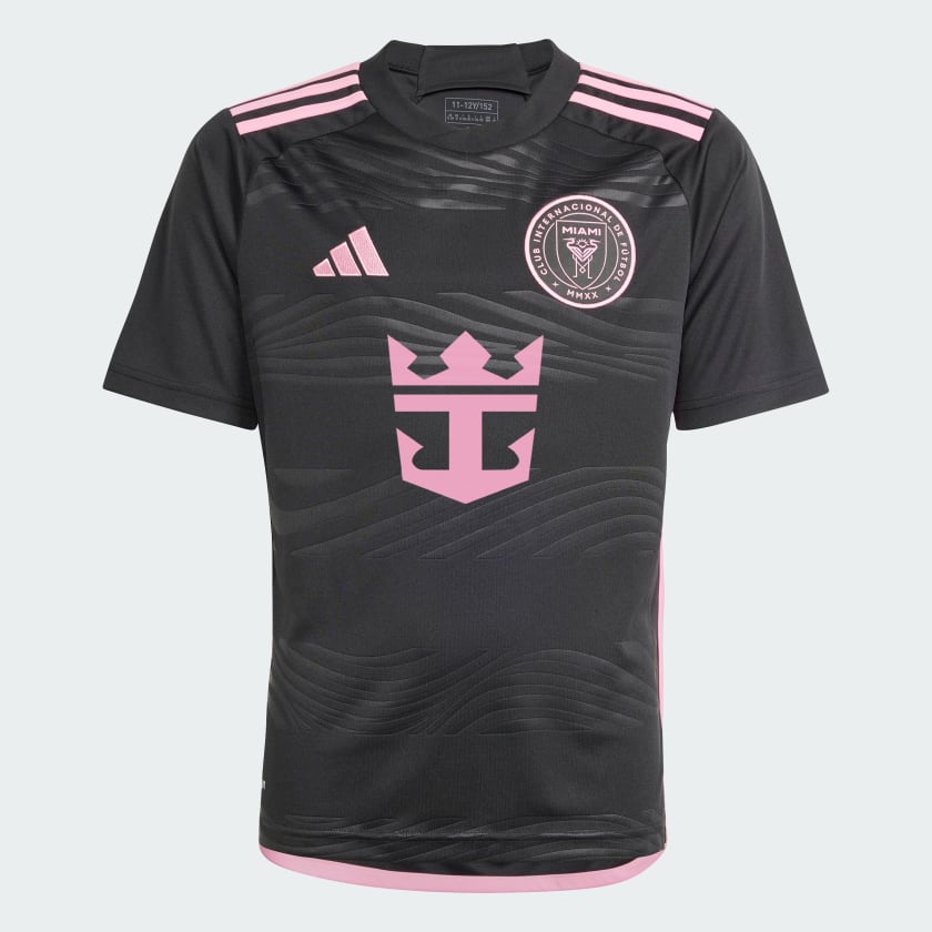 adidas Kids Soccer Inter Miami CF 23 24 Away Jersey Kids Black Free Shipping with adiClub adidas US