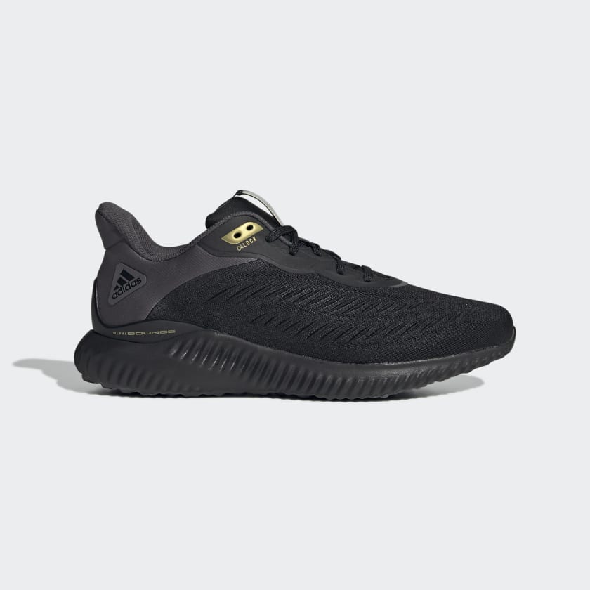 Adidas alphabounce black and grey hotsell