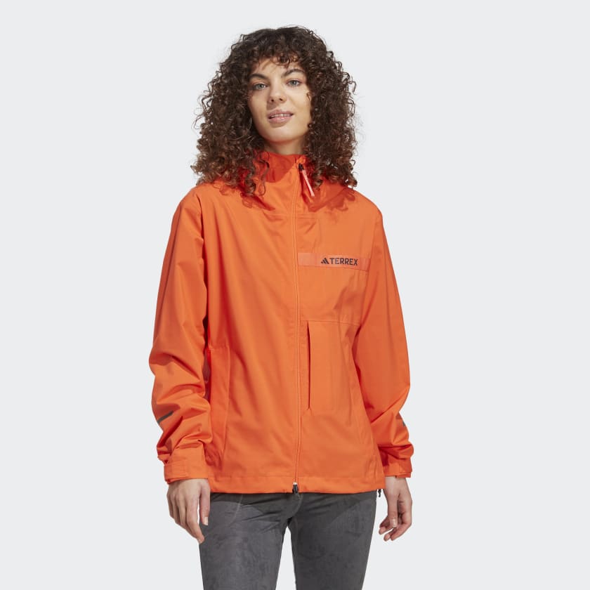Rain | adidas Terrex 2.5-Layer - Orange adidas Multi UK Jacket RAIN.RDY
