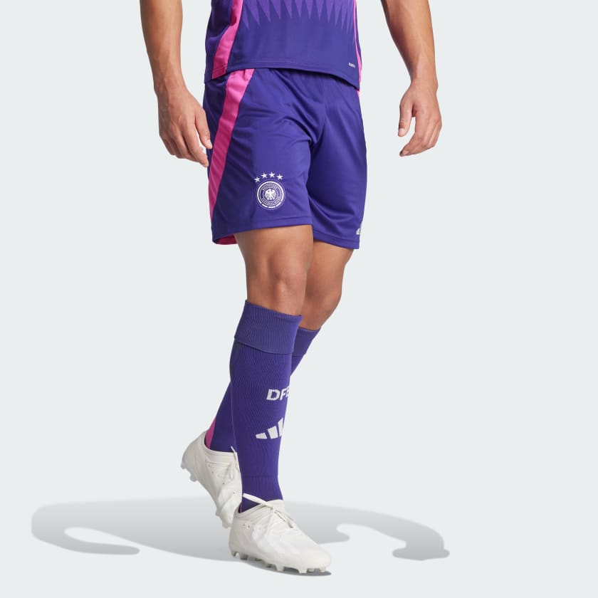 adidas DFB 24 Auswartsshorts Lila adidas Deutschland