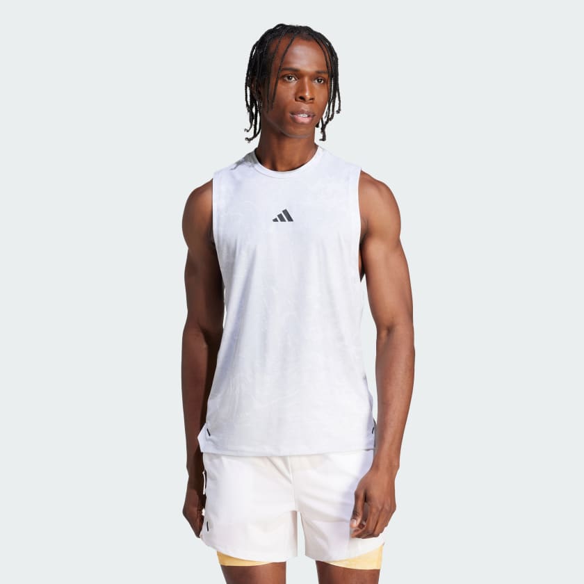 adidas Power Workout Tanktop Wit adidas Offici le Shop